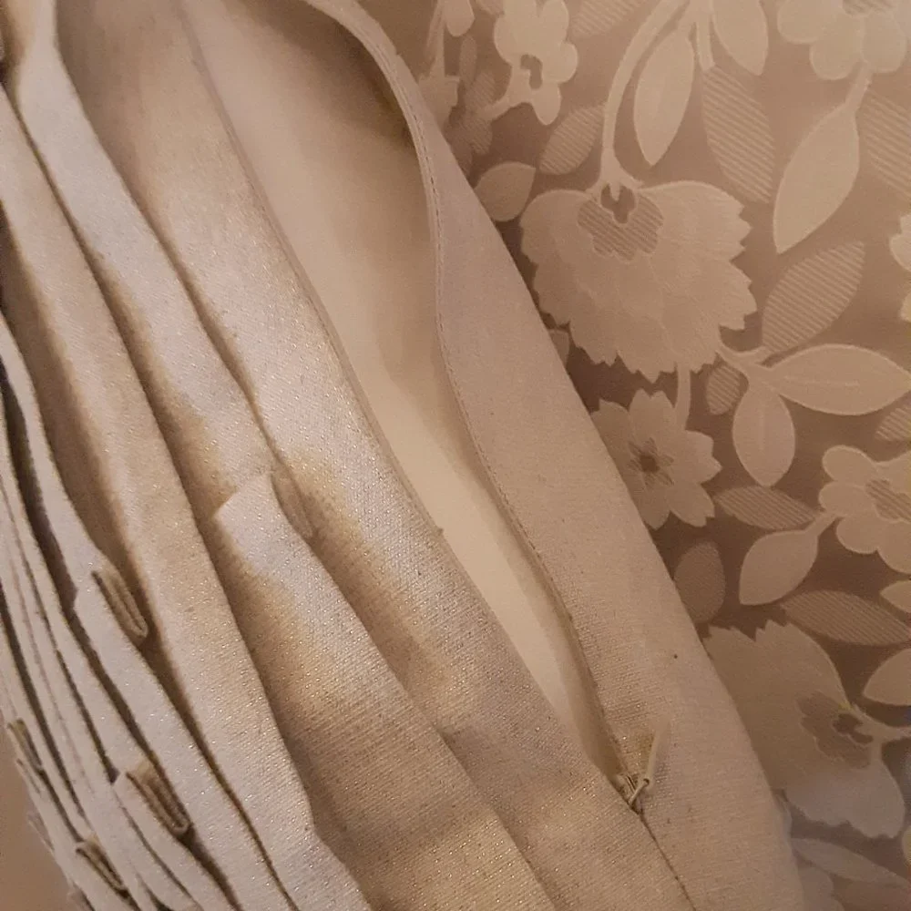 Tahari pleated sparkle